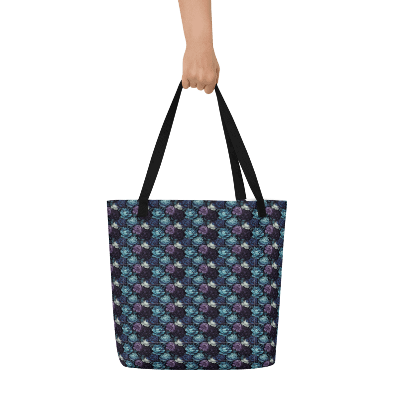 Large BloomZ Tote Bags