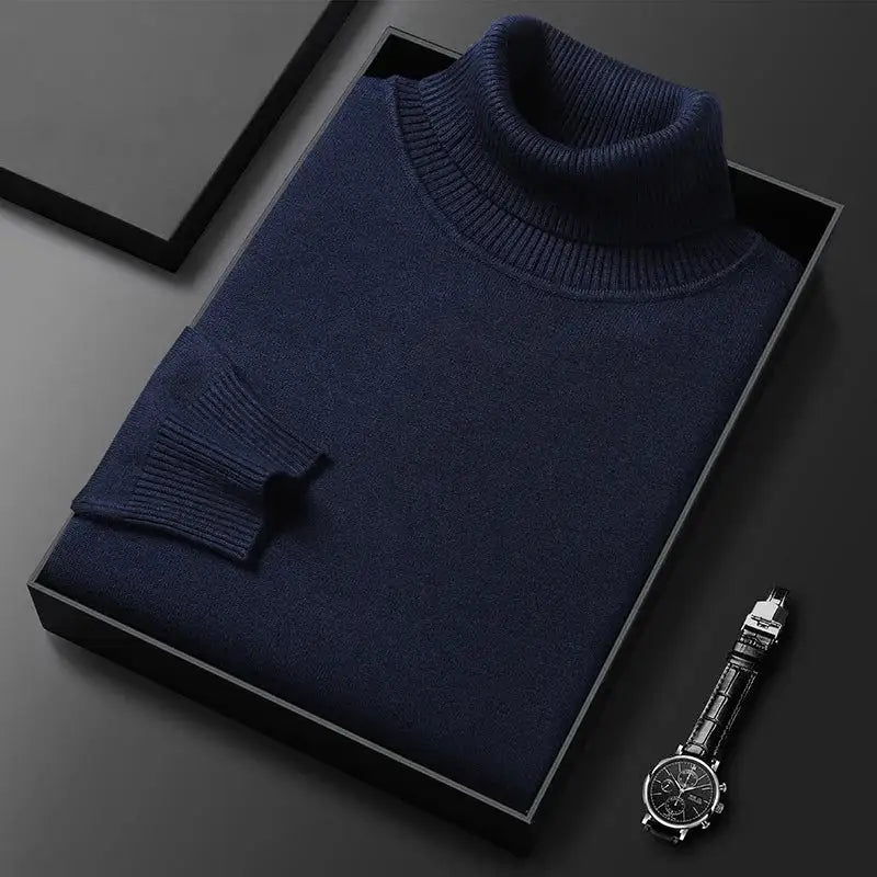 Giovanni Cashmere Turtleneck Sweater