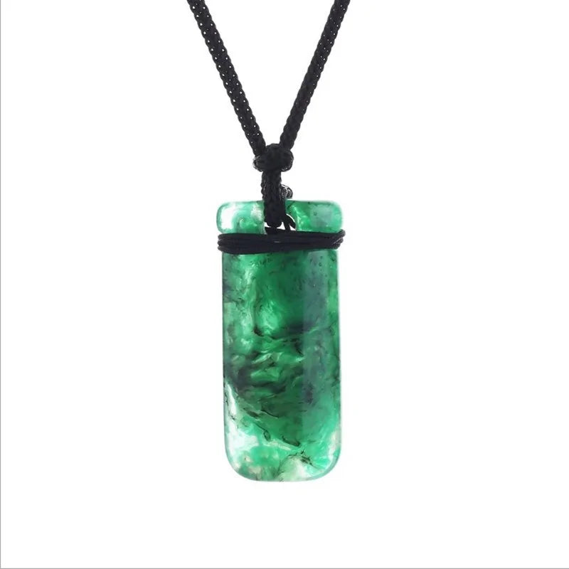 Aquaman Resin Greenstone Pendant