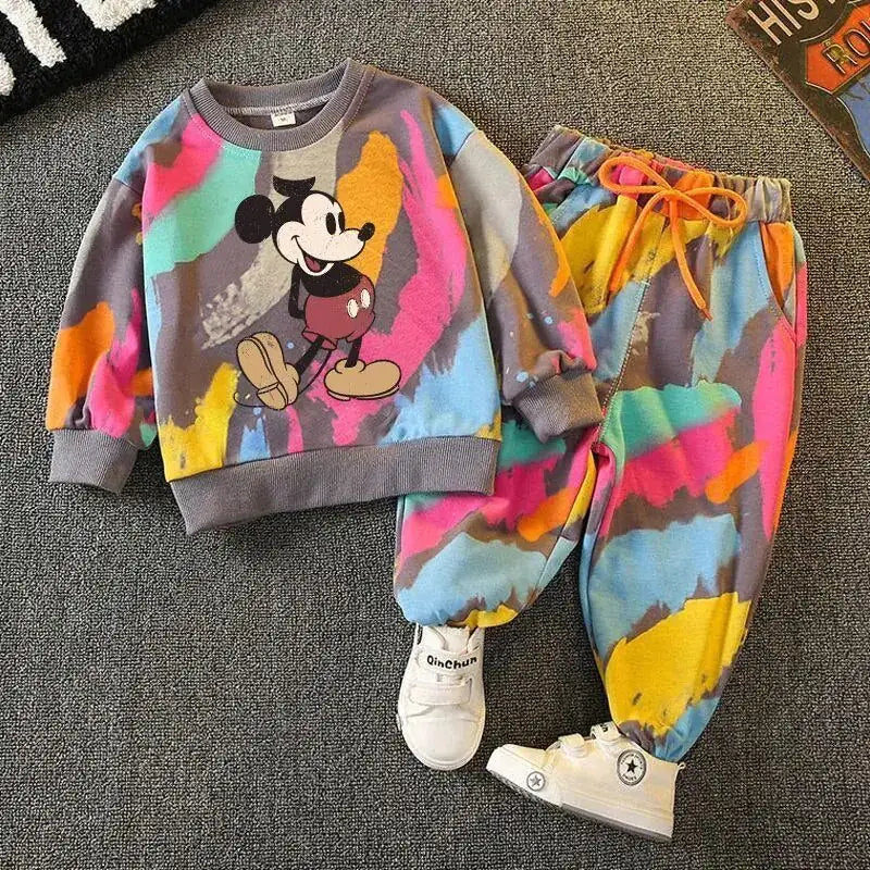 Mickey Mouse Colorful Outfit for Toddlers