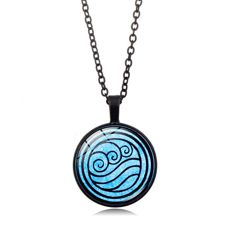 Zodiac Elements Glass Radiant Pendants