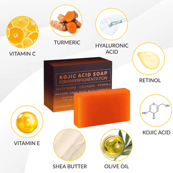 Brightening Turmeric Kojic Acid Soap