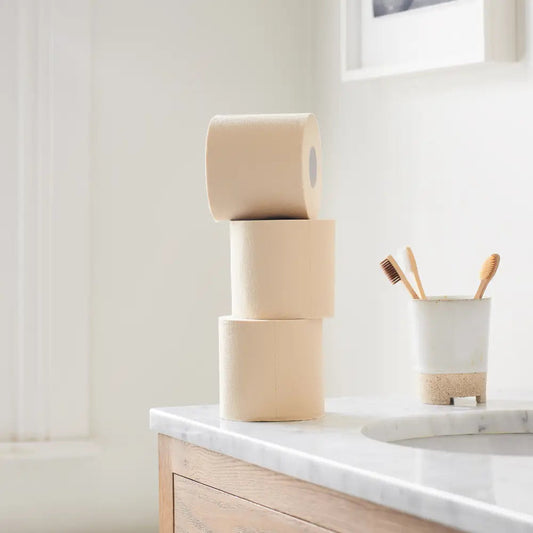 ECO Bamboo Thick 4 Ply Unbleached Toilet Paper