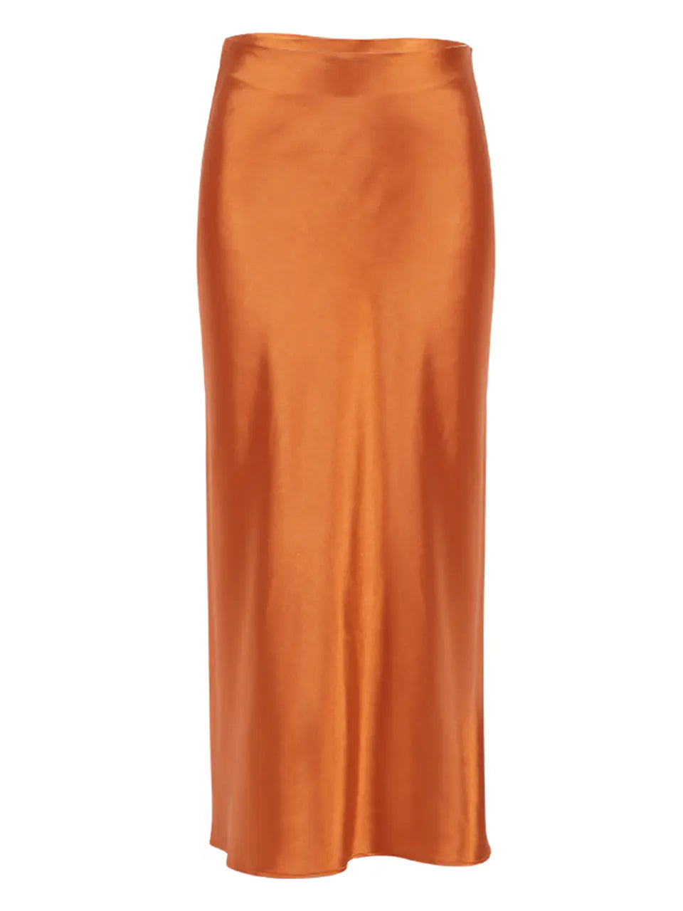 High-Waist A-Line Midi Skirts