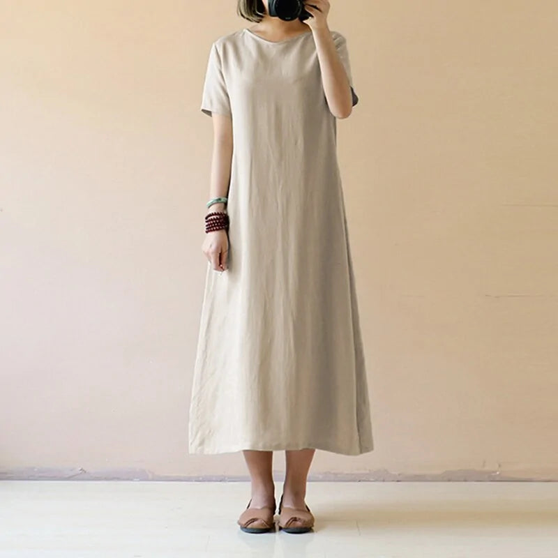 Emery Rose Cotton Maxi Dress