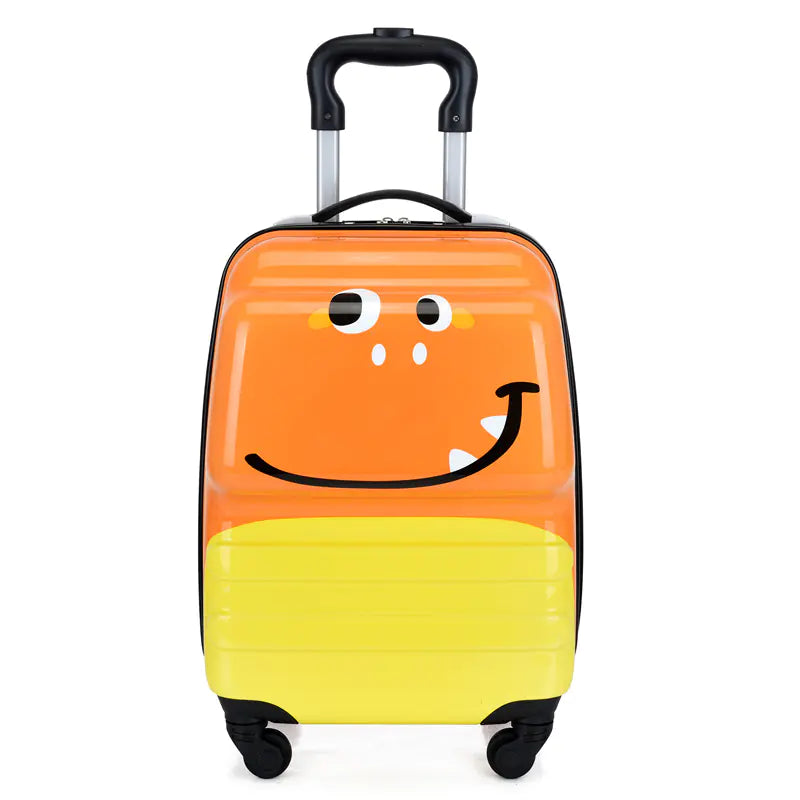 3D Cartoon Animal Rolling Luggage Suitcases