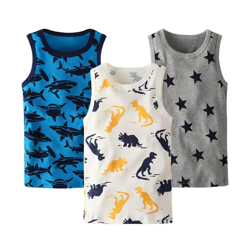 100% Combed Cotton Singlets