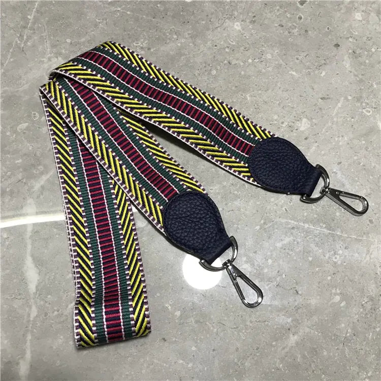 Fashionable Woven Wide Shoulder Straps for Bags
