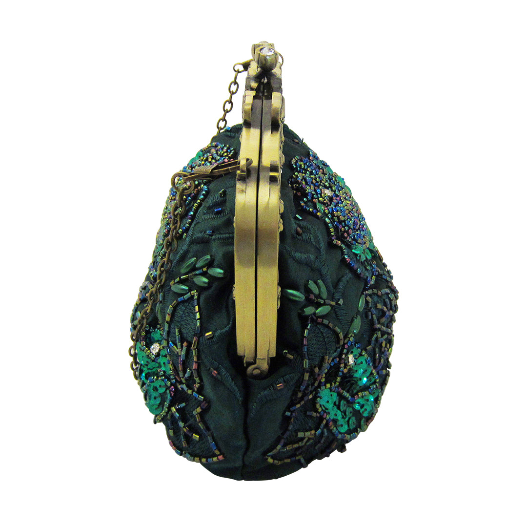 Rose Embroidered Sequin Retro Evening Bags