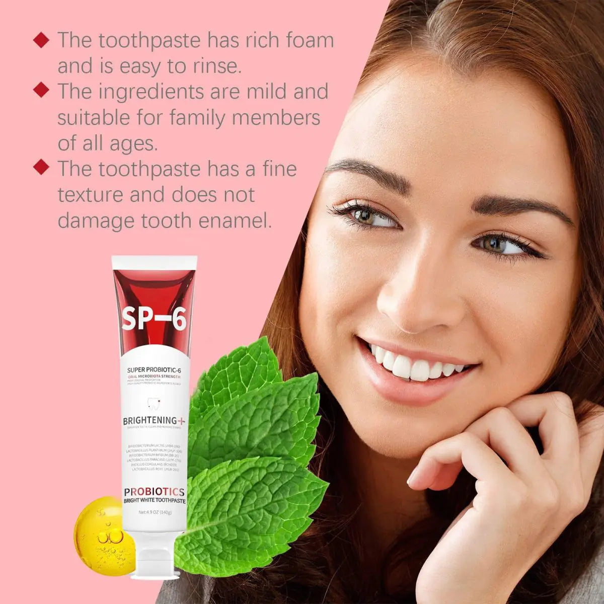 SP-6 Super Probiotics Whitening Toothpaste