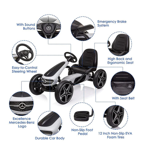 Mercedes-Benz Pedal Go-Kart