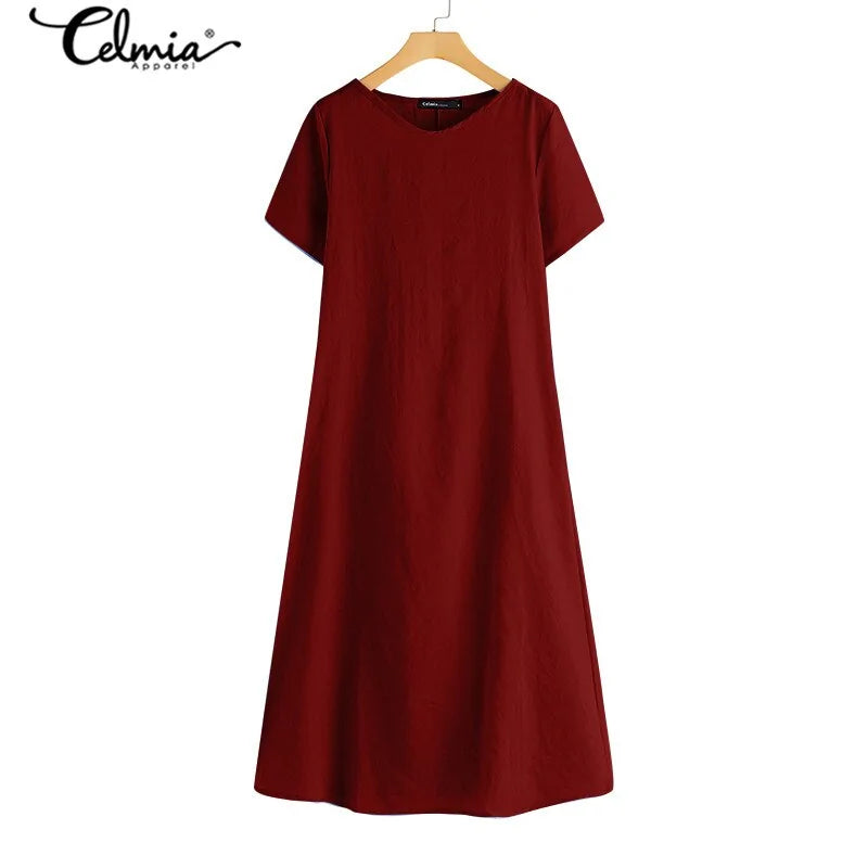 Emery Rose Cotton Maxi Dress