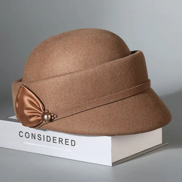 Designer Wool Felt Beret Hats