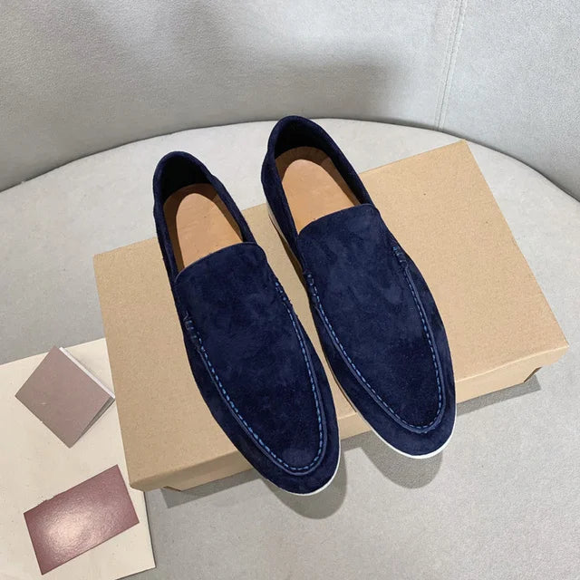 Fernando Vegan Suede Moccasins
