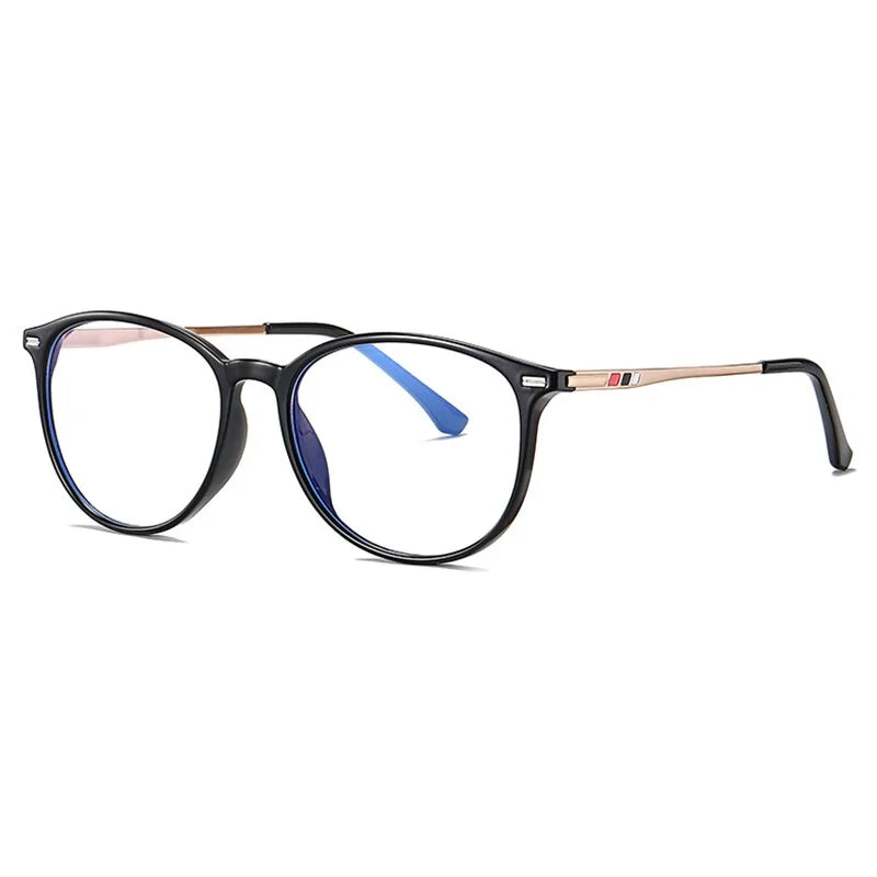 Pro Acme Round Ralferty TR90 Anti-Blue Light Glasses