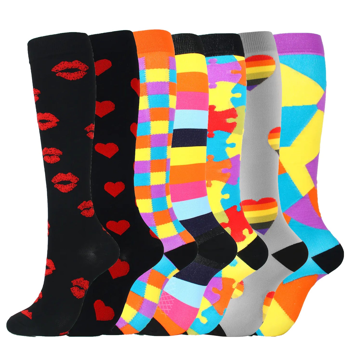 Cross-Border Double Compression Socks