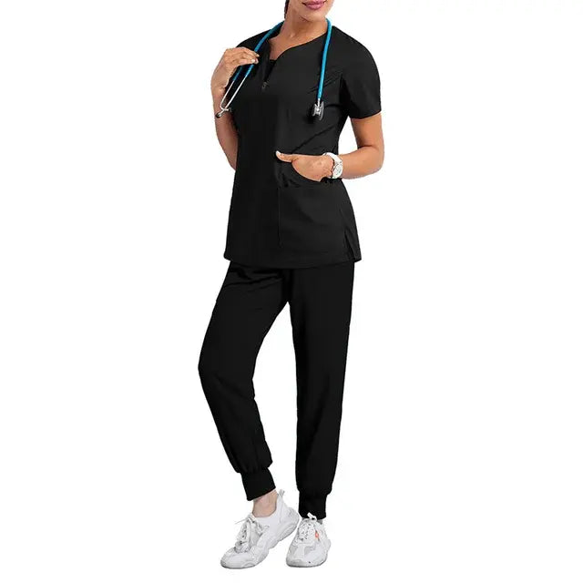 Infinity Double Pocket Short Sleeve Top Medical Scrubs