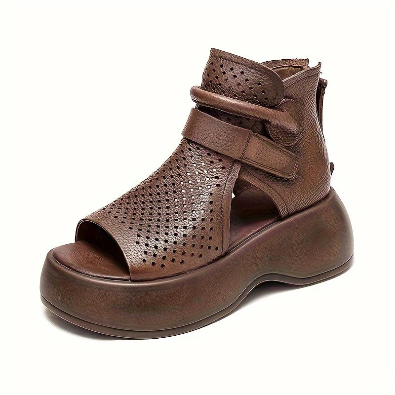 Roman High-Top Platform Sandals