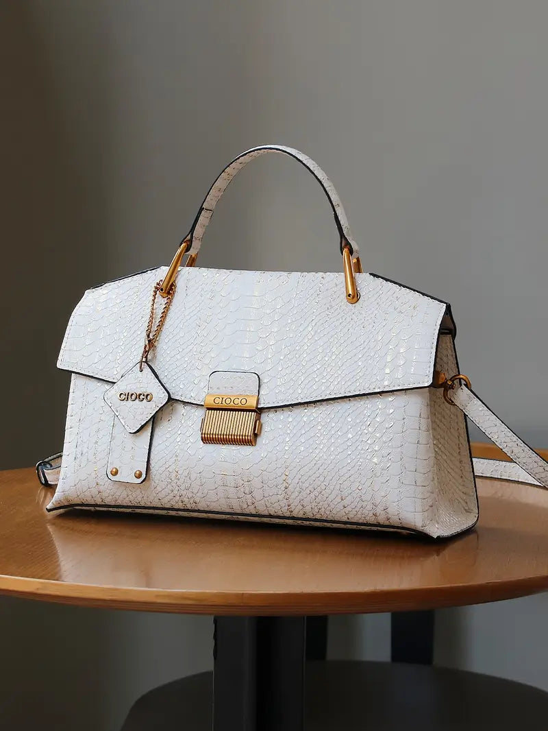 CIOCO Kiss Lock Snake Handbags