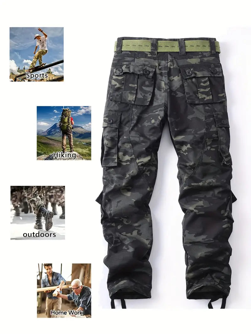 AKNAVY Camouflage Tactical Cargo Pants