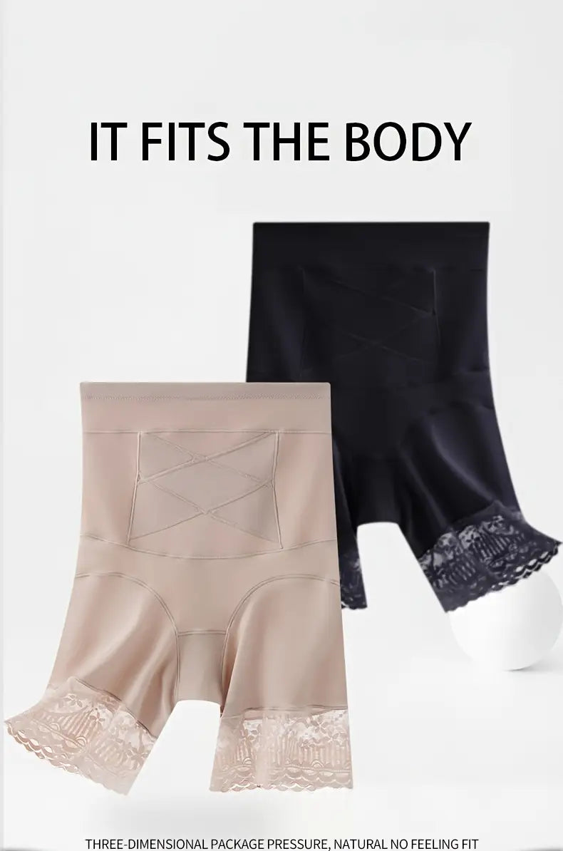 High-Waisted Tummy Control Shapewear Shorts