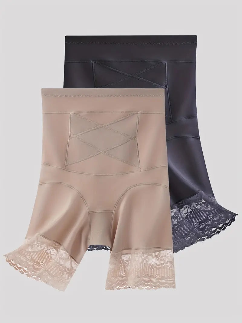 High-Waisted Tummy Control Shapewear Shorts