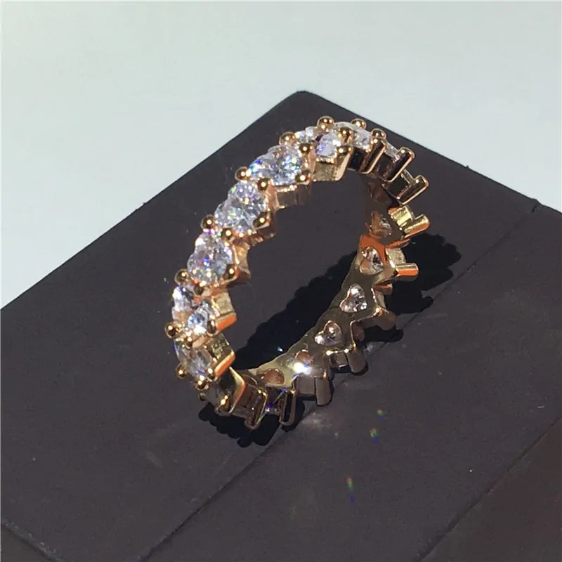 Infinity Stacker Sterling Silver Cubic Zirconia Ring Collection