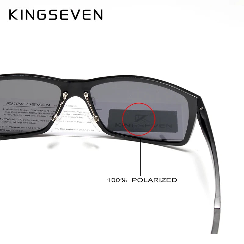 KINGSEVEN Aluminum Magnesium Polarized Driving Sunglasses