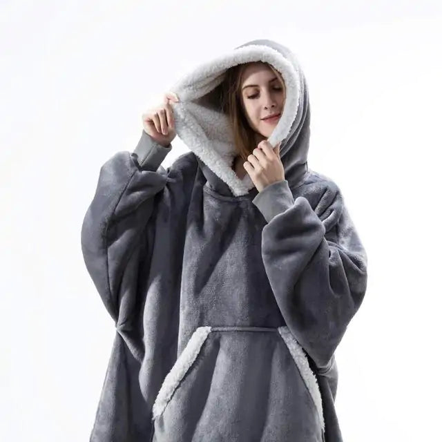 Comfy Oversized Blanket Hoodie