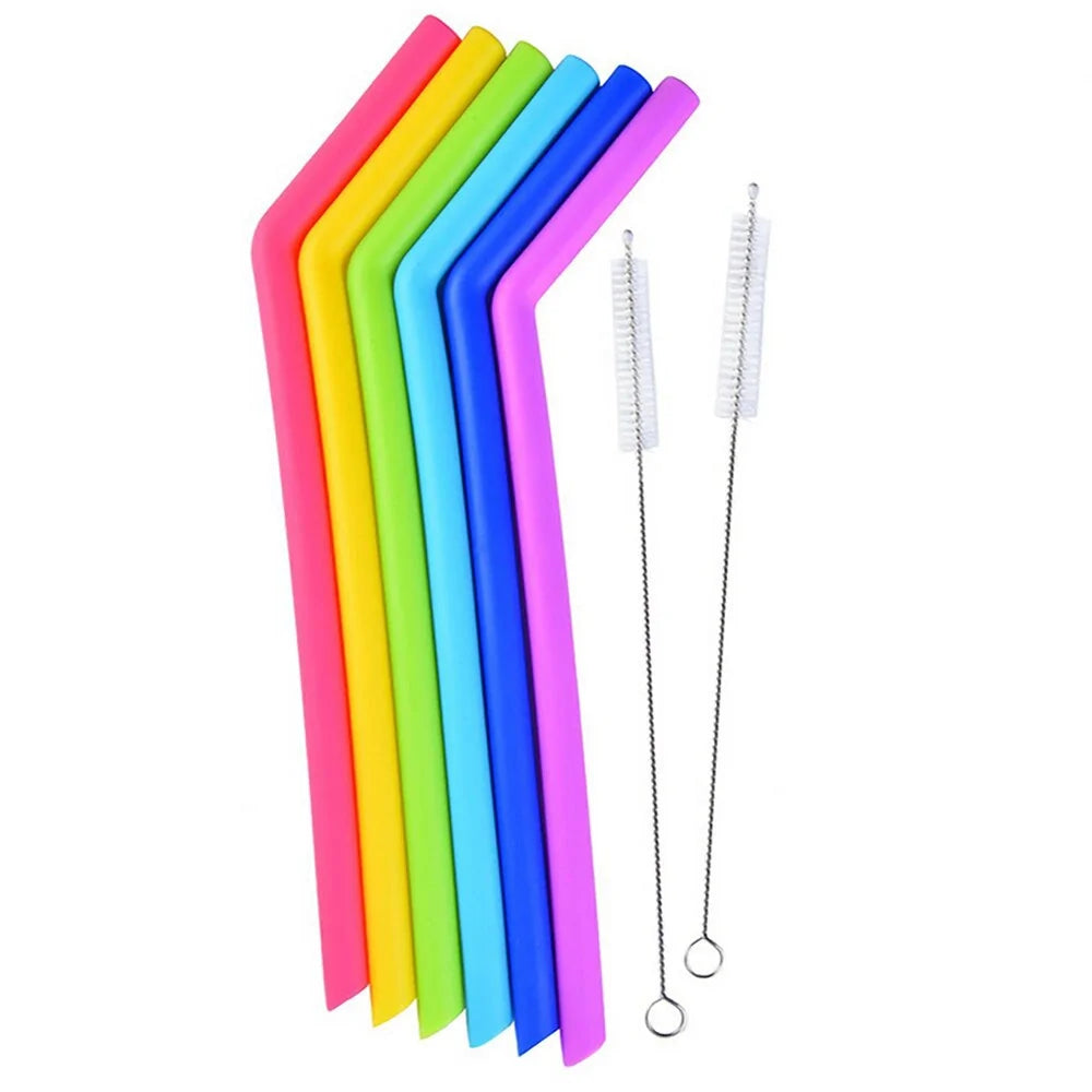 Eco-Friendly Silicone Straws