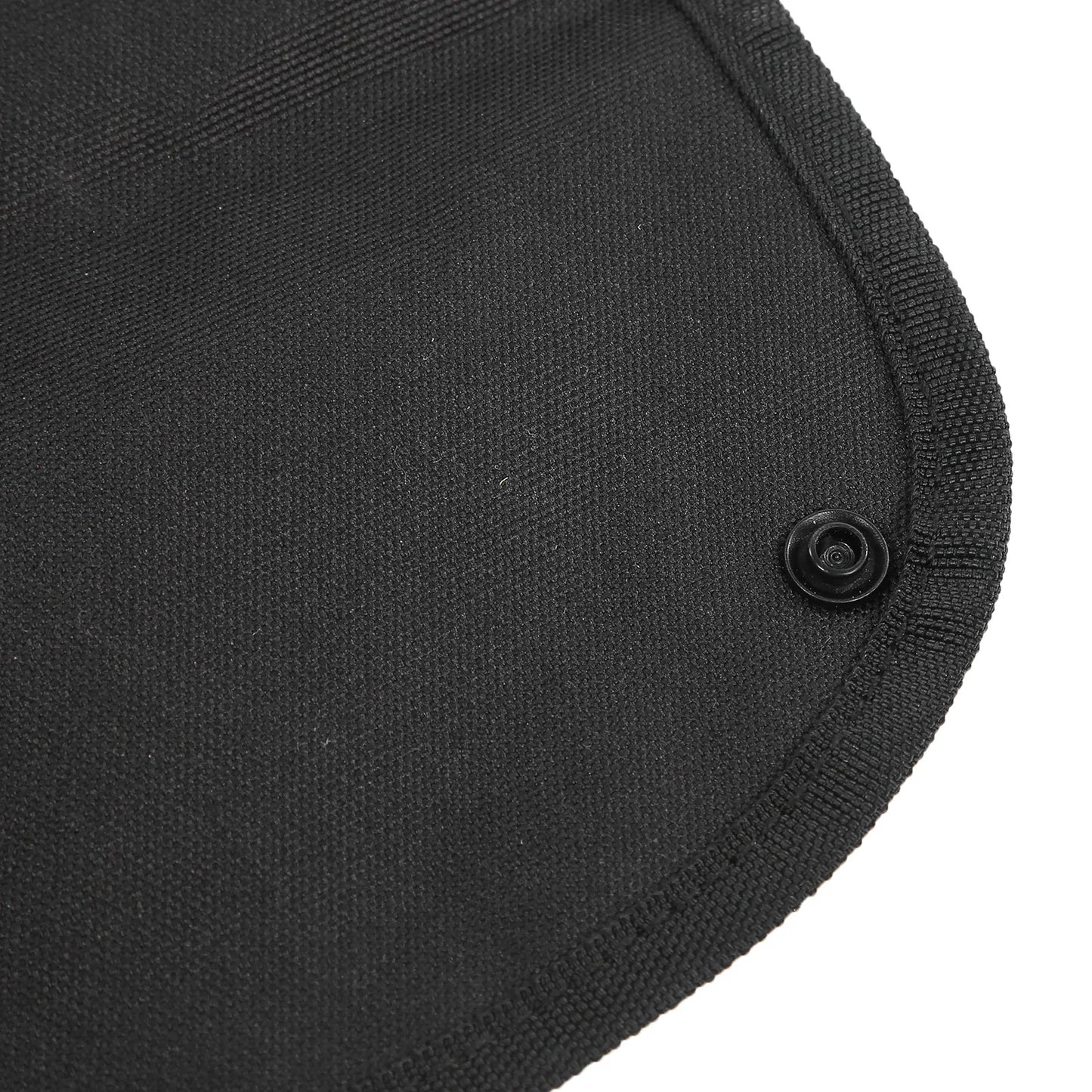 Adult Black Waterproof Soft Bibs