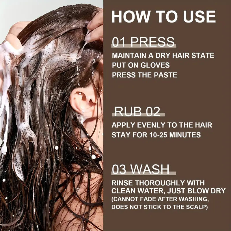 MOKERU Argan Oil Hair Color Shampoo