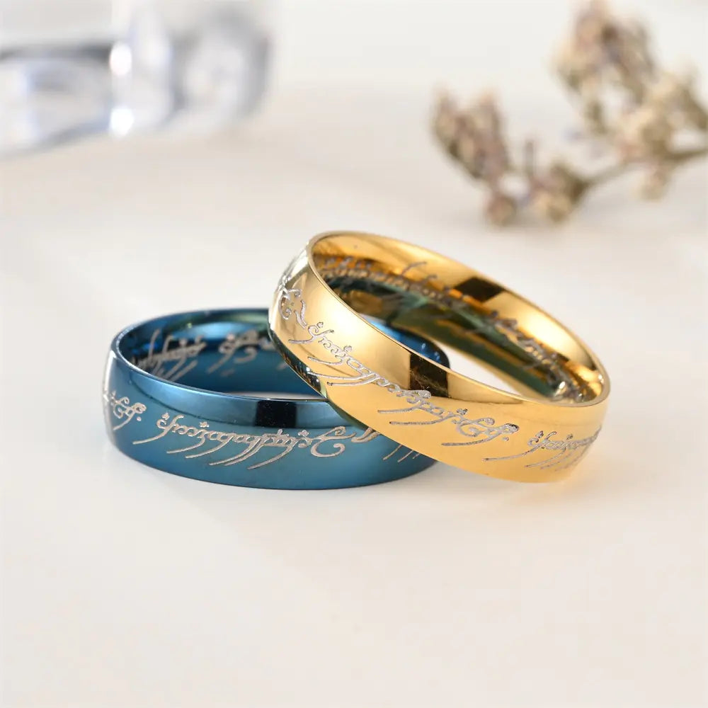 Lord of the Rings Magic High-End Titanium Steel Rings