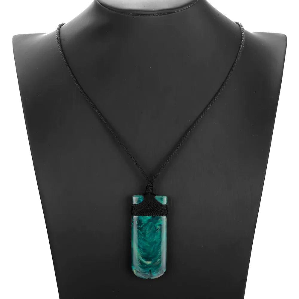 Aquaman Resin Greenstone Pendant