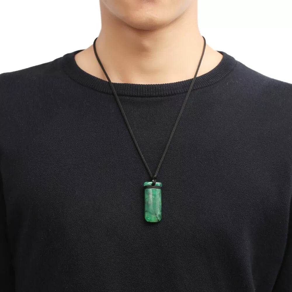 Aquaman Resin Greenstone Pendant