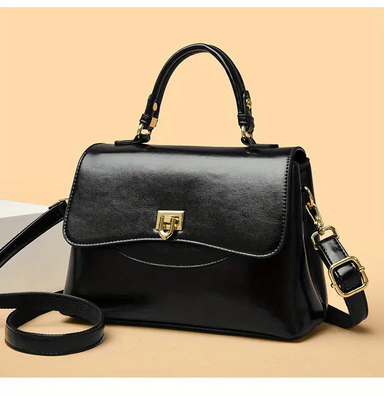 2025 New Vintage Retro Wax Leather Messenger Bags
