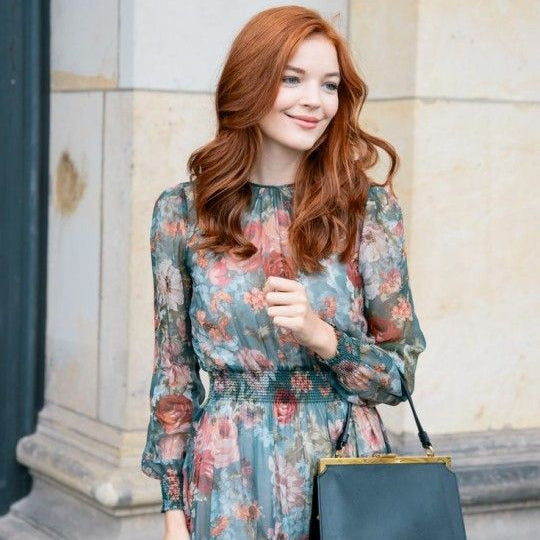 Zara Rose Floral Dress
