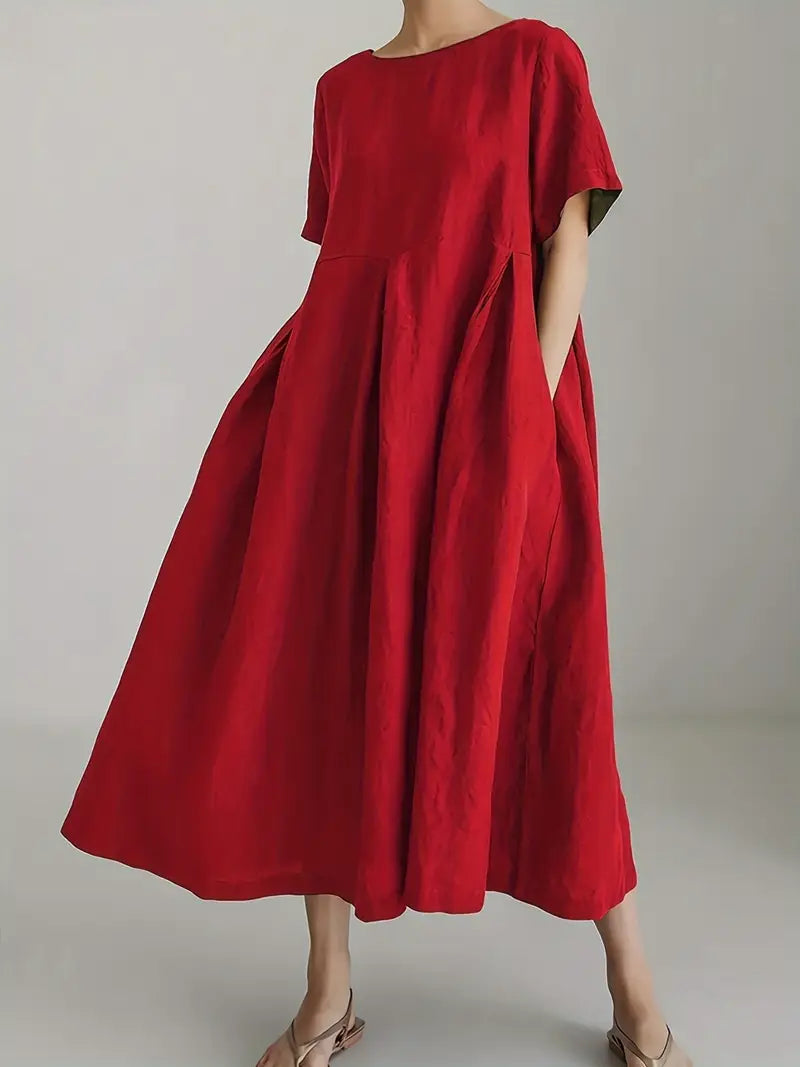SLPY Linen Maxi Dress