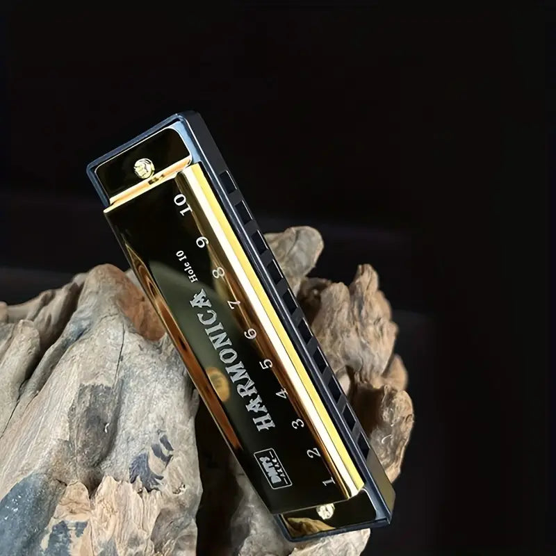 Premium C-Tone 10-Hole Metal Harmonicas