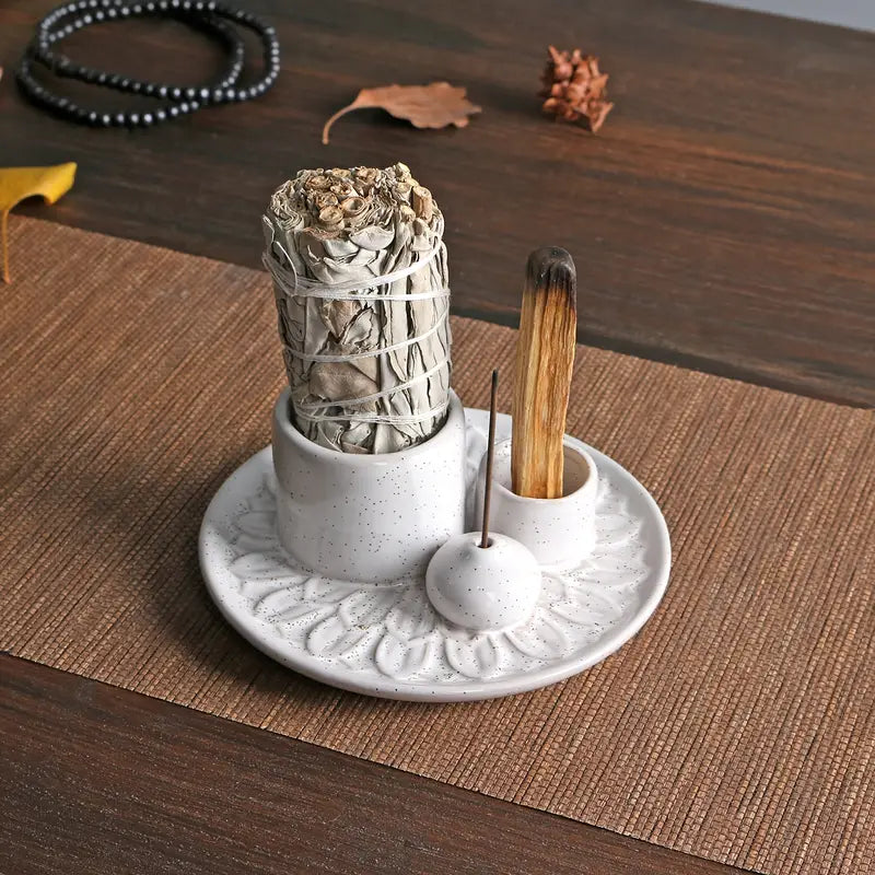 Palo Santo Ceramic Incense Burner Holders
