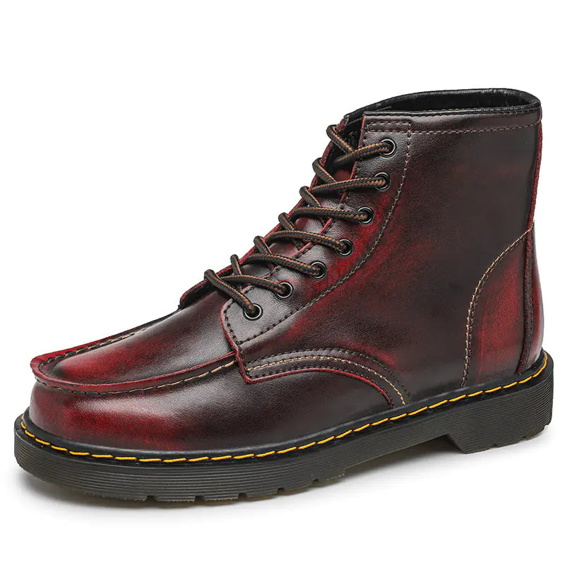 Randolph Cowhide Leather High-Top Boots