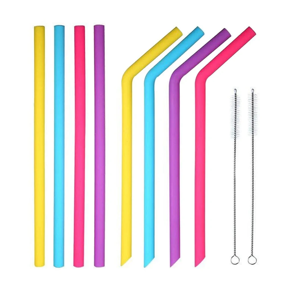 Eco-Friendly Silicone Straws