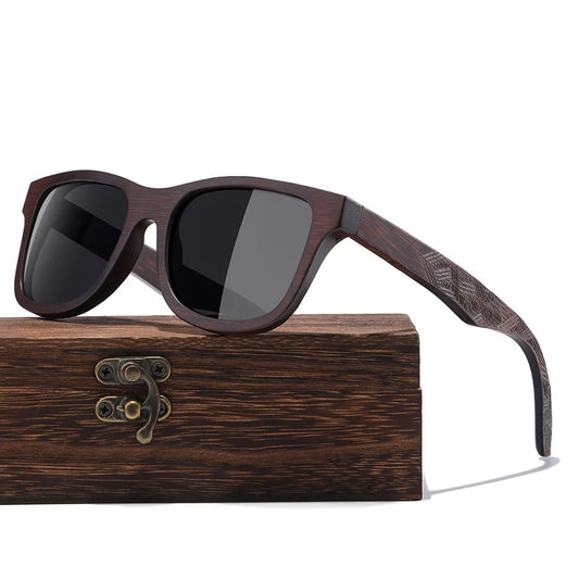 Stylic Natural Bamboo Wooden Sunglasses