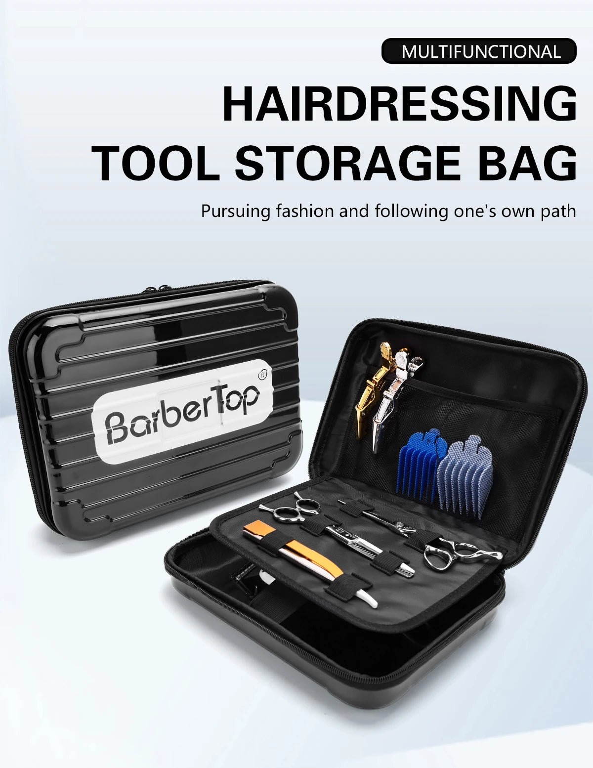 Styling Tool Box Hair Scissors Case