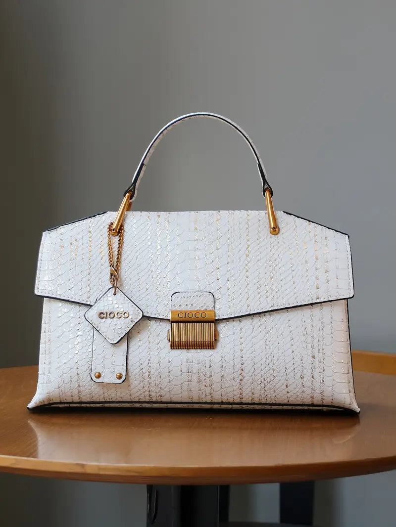 CIOCO Kiss Lock Snake Handbags