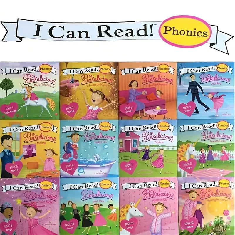 I Can Read Phonics Learning Books