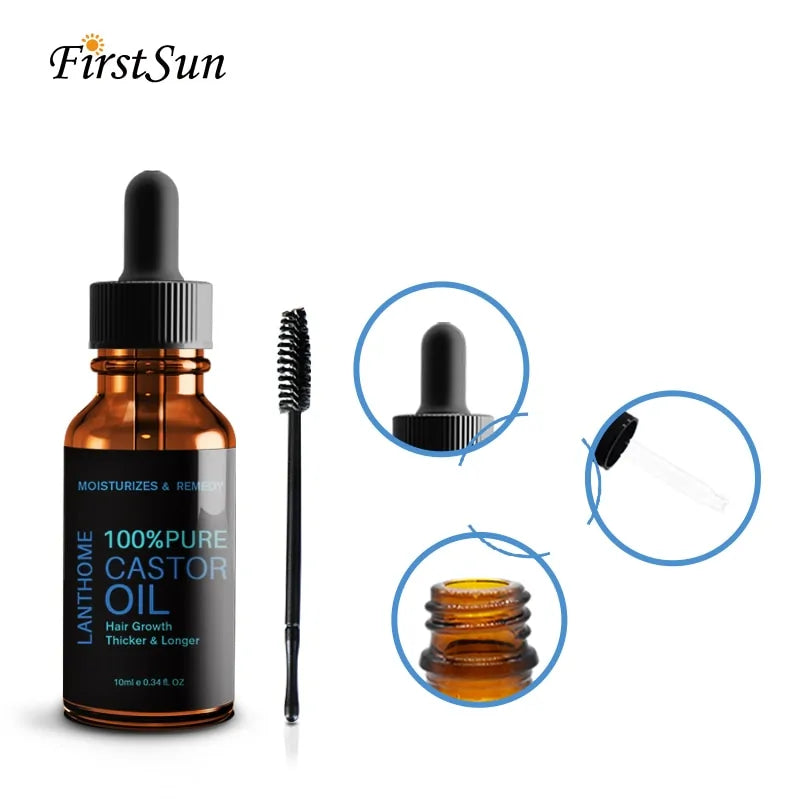Organic Fast Growth Eyelash & Eyebrow Hair Serum