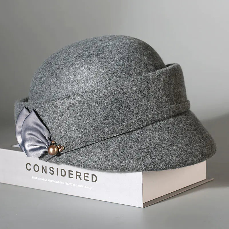 Designer Wool Felt Beret Hats