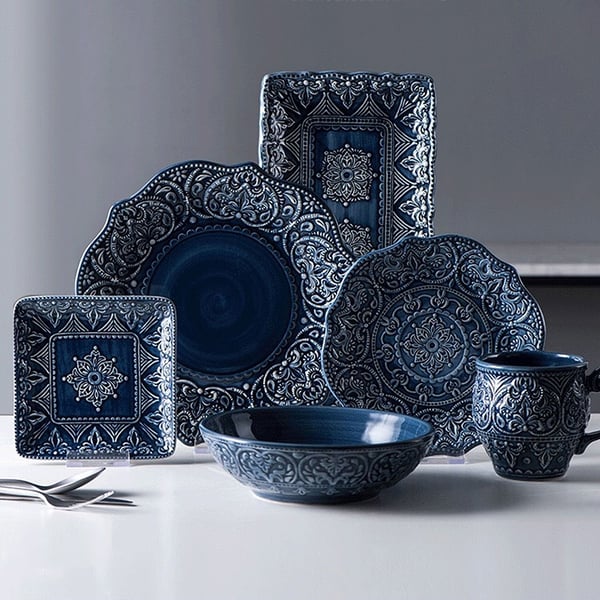 Luxury Linkori Blue Tableware