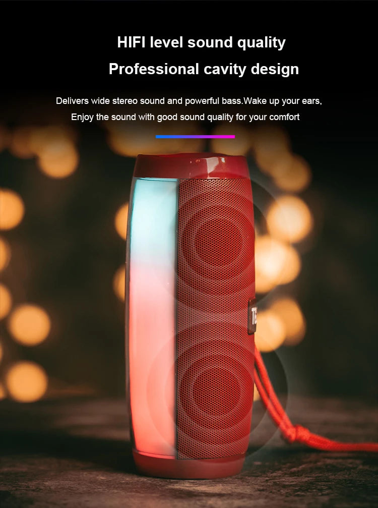 Wireless Bluetooth Portable Speaker and Radio